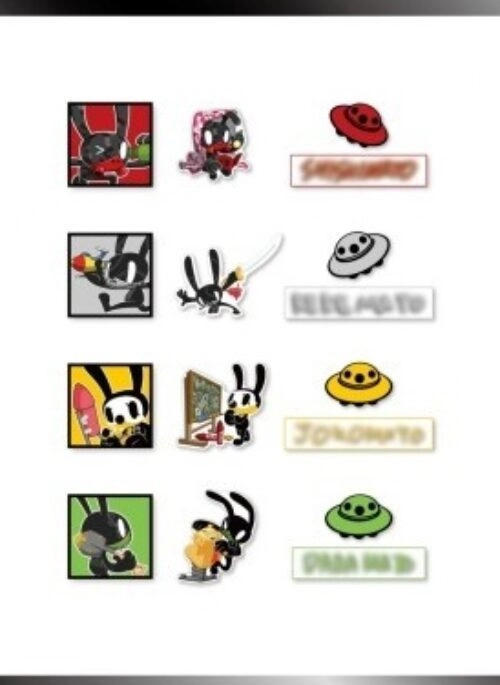 BANG x JUNG x YOO x MOON “CURTAIN CALL” Carrier Sticker