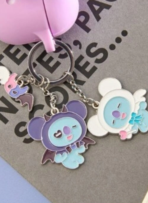 BT21 “Angel & Villain” Metal Keyring
