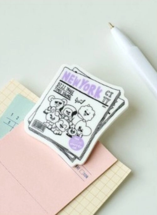 BT21 “City Edition” Acrylic Clip Magnet | NewYork