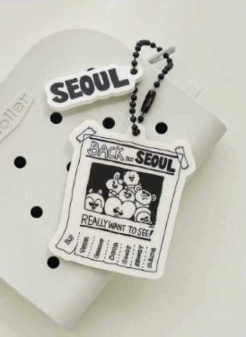 BT21 “City Edition” Acrylic Keyring | Seoul