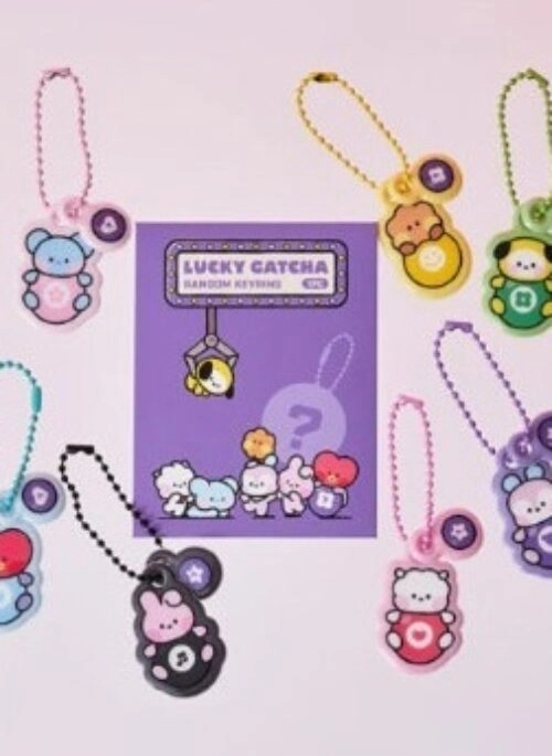 BT21 “Lucky Gatcha” Minini PVC Keyring | Random