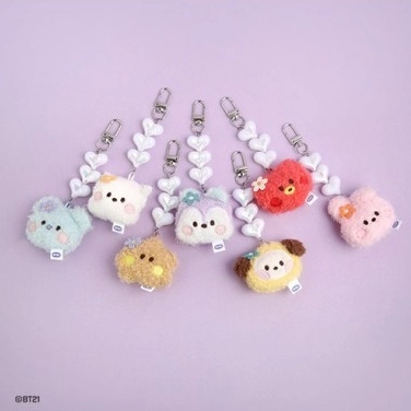 アイドルグッズ BT21 X FRAGMENT PLUSH KEY RING &quot;SHOOKY&quot; BT21 X FRAGMENT PLUSH KEYRING (CHIMMY) – LINE FRIENDS SQUARE