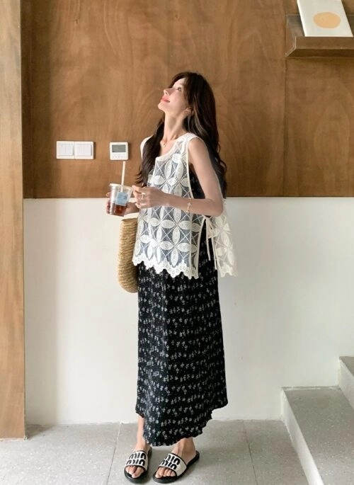 ★AESPA KARINA着用★ TUOMIO CHECK MINI HOODED DRESS 250711 mokketshop Karina💙 #aespa #karina #yujimin