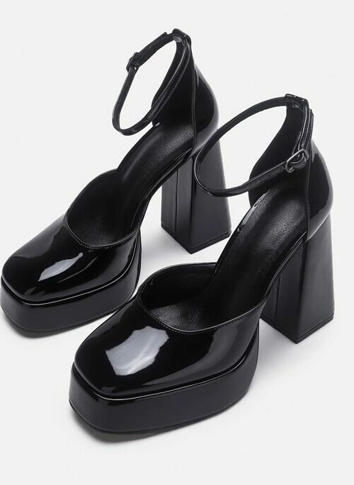 Black Platform Mary Jane Shoes | Do Do Hee – My Demon