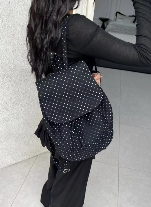 Black Polka Dots Backpack | Miyeon – (G)I-DLE