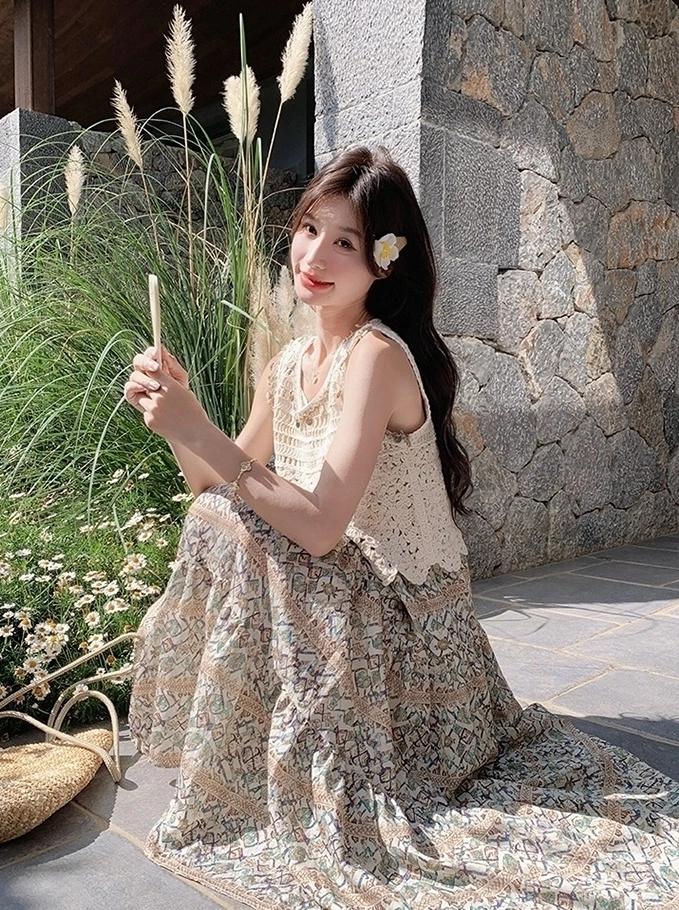 最終値下げ　Monotone Floral Slit Sleeve Dress 81UsUaBWK8L._UF350,350_QL50_.jpg