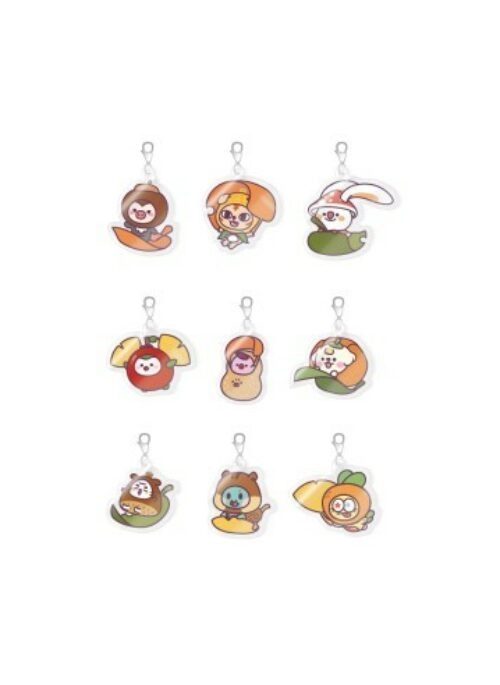 CRAVITY “WINTER CCREW” Merch - CCREW Acrylic Mini Charm Set