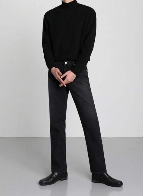 Casual Loose Fit Denim Pants