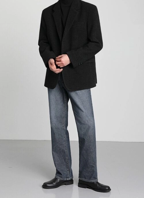 Casual Wideleg Denim Pants