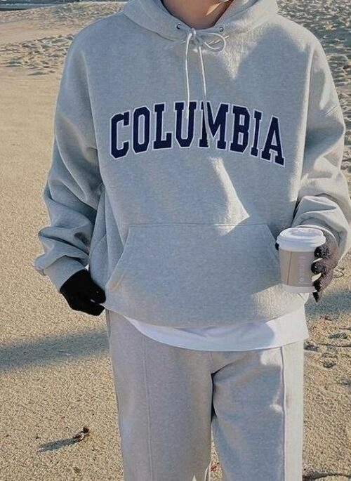 Embroidered Cotton Hoodie