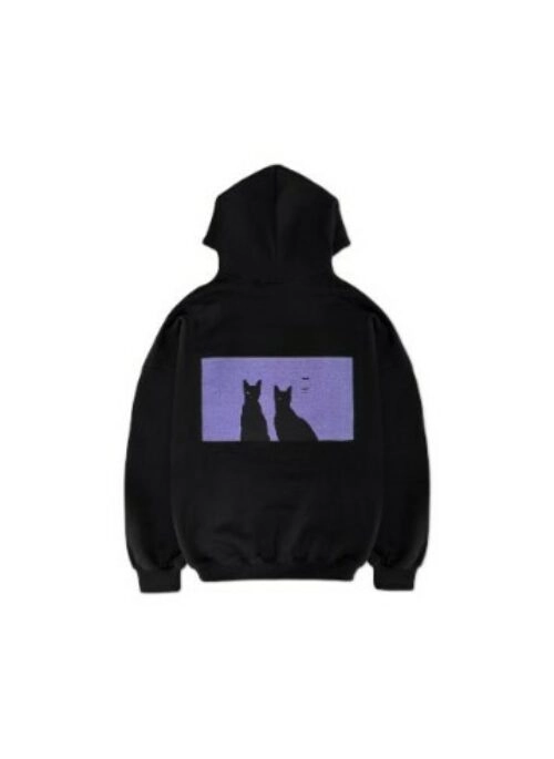 Epik High 2024 Concert  Black Cat Nero Hoody