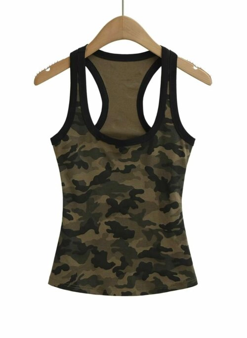 Green Razorback Tank Top | Maya – XG