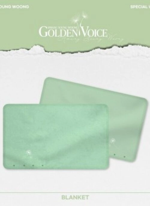 HWANG YOUNG WOONG “Golden Voice” Blanket