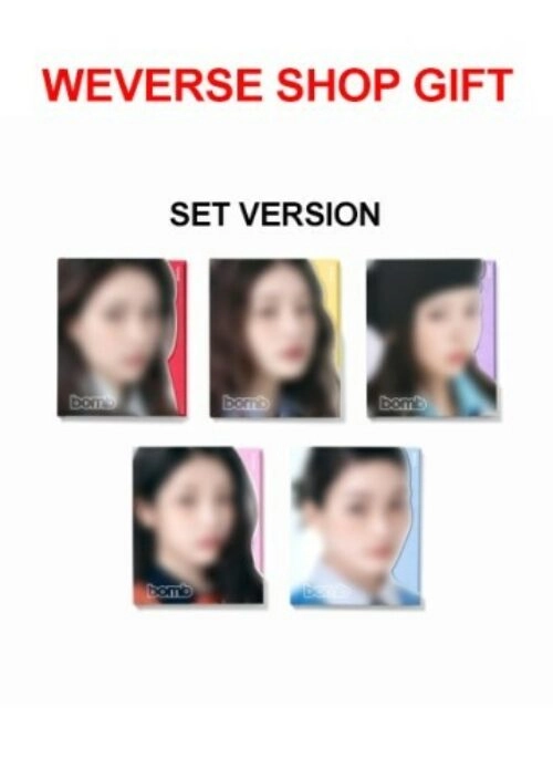 ILLIT 3rd Mini Album – bomb | GLITT, Weverse Shop Gift, Set version