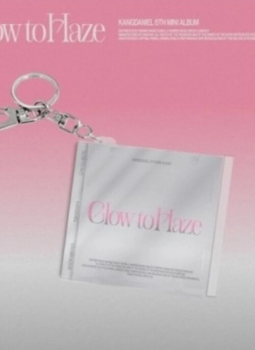 KANG DANIEL 6th Mini Album – Glow to Haze | Mini CD Keyring version