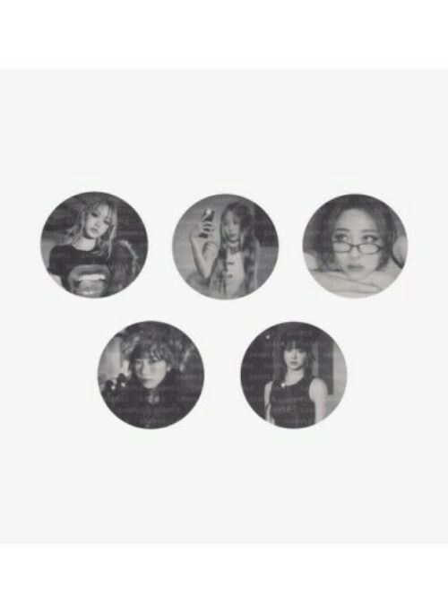 LE SSERAFIM “CRAZY” Photo Coaster Set