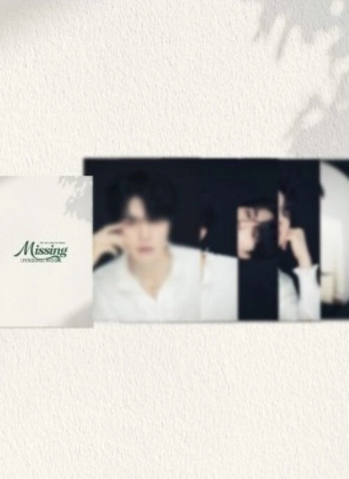 LEE DONG WOOK “Missing” Mini Poster | Black Ver.