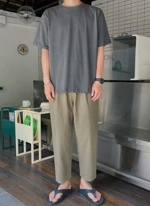 Lightweight Breathable Linen Relaxed Trousers