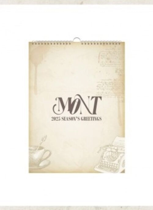 M.O.N.T “2025 Season’s Greetings” Wall Calendar