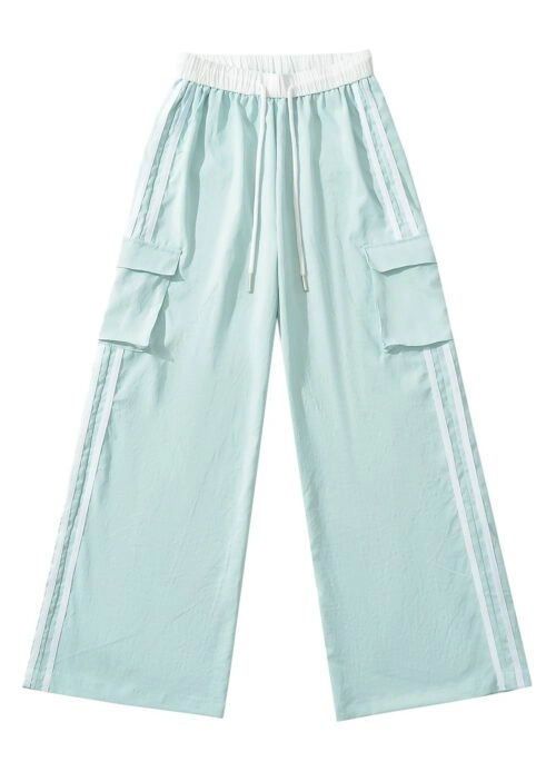 Mint Blue Elastic Waist Drawstring Pants | Seulgi – Red Velvet