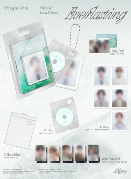 N.Flying 2nd Full Album - Everlasting | Limited edition, FaNCy version