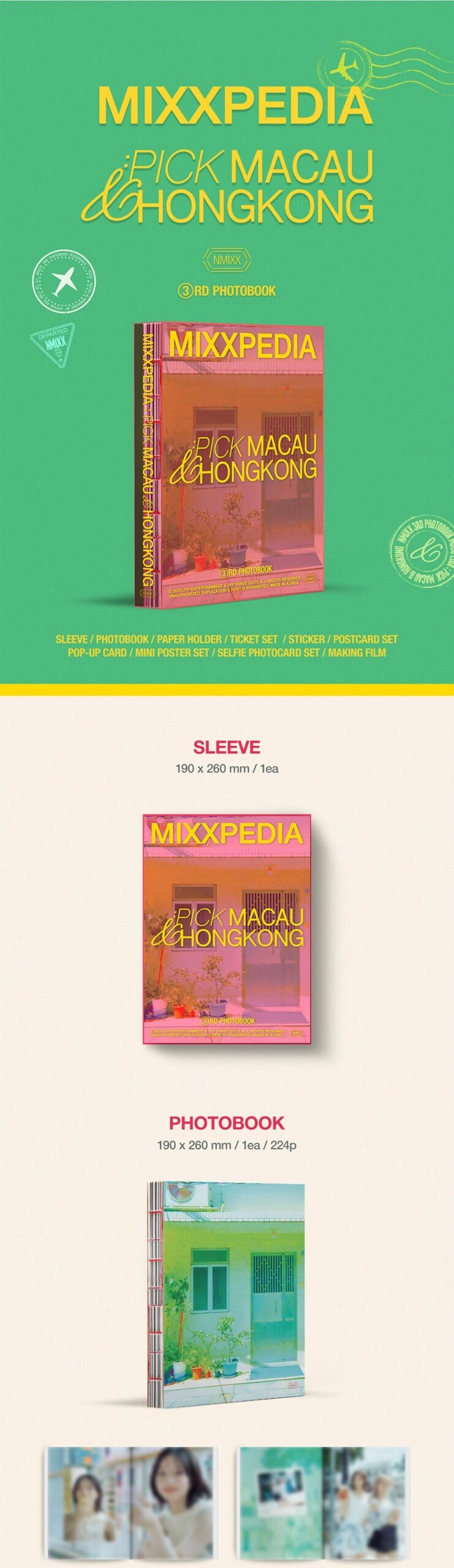 NMIXX “MIXXPEDIA: PICK MACAU & HONGKONG” Photobook - Fashion Chingu