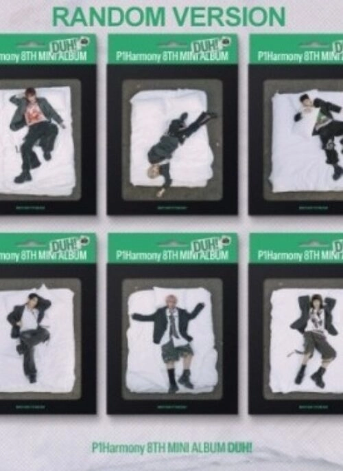 P1Harmony 8th Mini Album – DUH! | H version, Random version