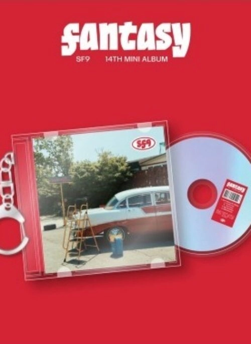 SF9 “POP-UP STORE FANTASY” Merch – Mini CD Keyring | Sun Ver.