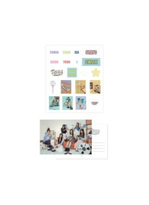STAYC “Movie Club” Diary Deco Sticker & Postcard