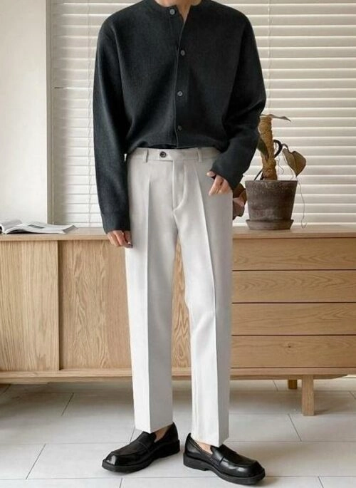 Stylish Korean Knit Cardigan Sweater