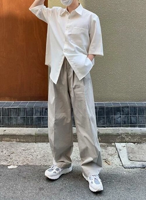 Stylish Loose Wideleg Trousers