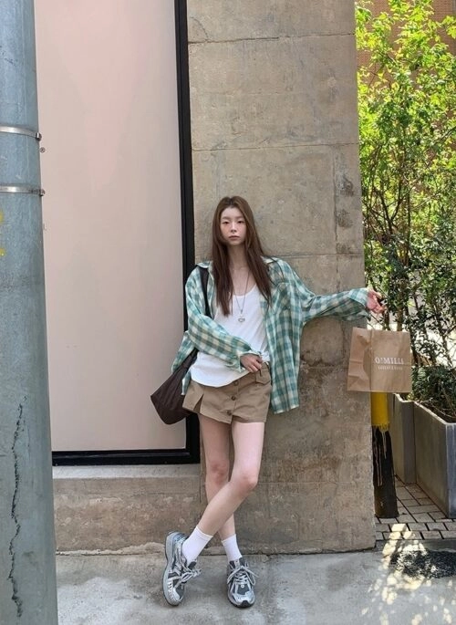 Trendy A Line Mini Skirt With Utility Design
