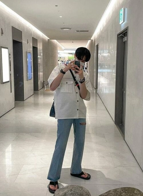 Trendy Casual Short Sleeve Shirt