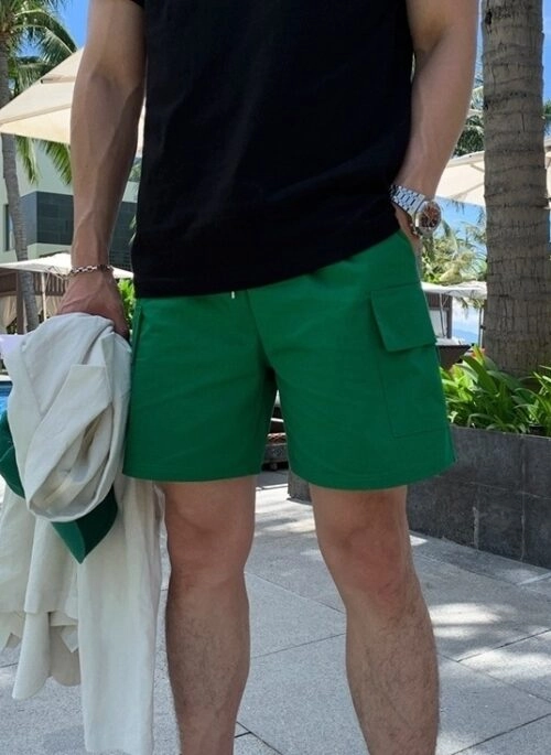 Vintage Relaxed Fit Cargo Shorts