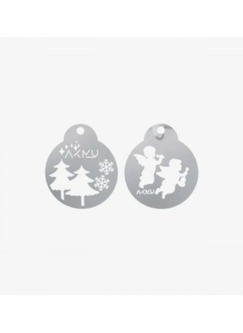 AKMU “YGBOX7” Merch – Christmas Stensil Set