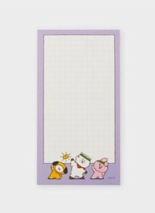 BT21 “2024 Season’s Greetings” Merch – Memo It