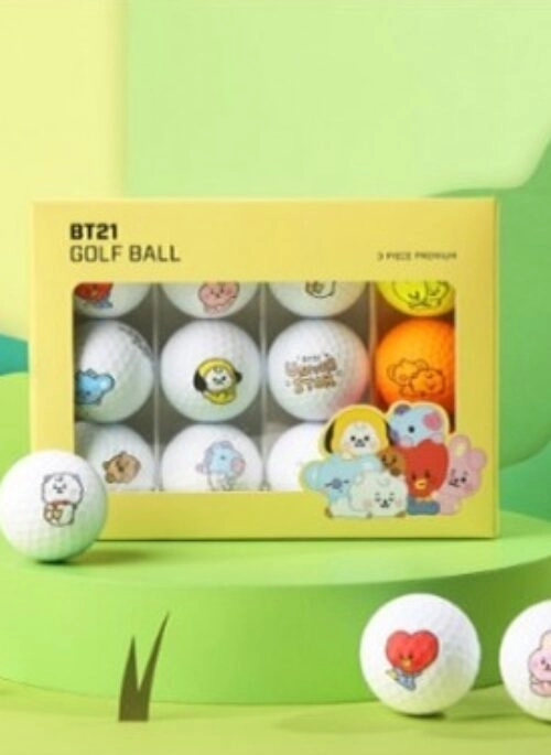 BT21 CXC Golf Merch – Baby Golf Ball Set
