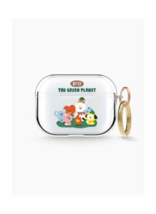 BT21 Line Friends Collaboration – Green Planet Camping Elago Airpods Pro Case