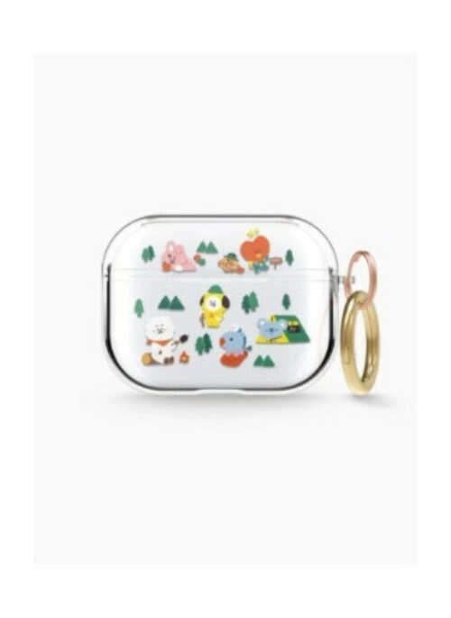 BT21 Line Friends Collaboration – Green Planet Forest Elago Airpods Pro Case