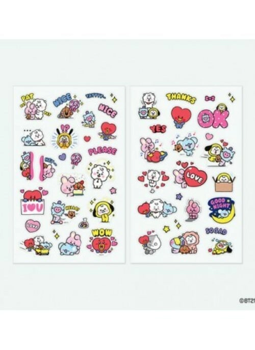 BT21 x Monopoly Collaboration – Clear Sticker | Everyday