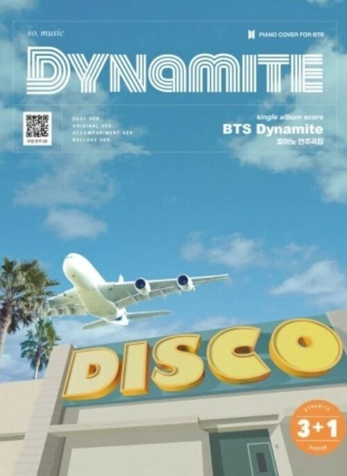 BTS “Dynamite” Piano Score