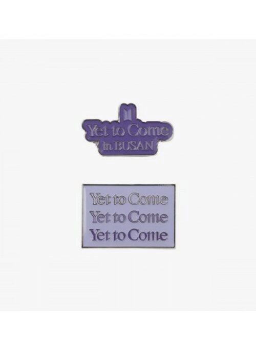 BTS “Yet To Come In Busan” Merch – Badge Set