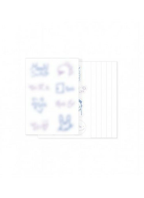 Billlie “POP-UP STORE” Merch – Light Stick Deco Sticker Set