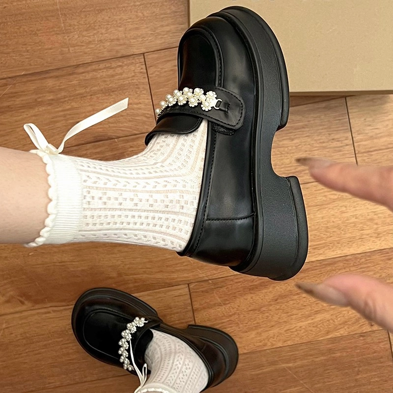 靴 jiniwu y2k black melt opium loafer JINIWU black loafer Y2K モードarchive opium - メルカリ