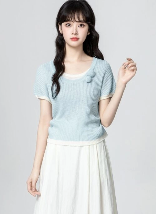 CPGN STUDIOのUniverse Chunshik Embroidered Short Sleeve Designer fashion, Seoul-fully created | W Concept