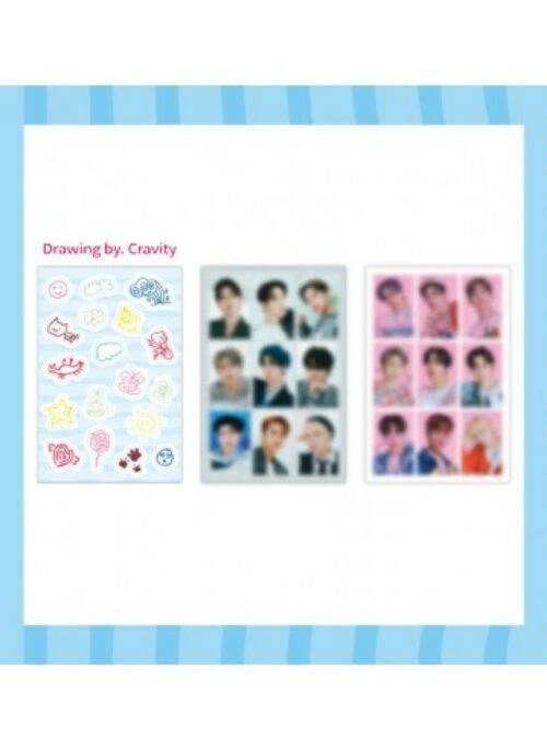 CRAVITY “NEW WAVE” Merch – Sticker Set