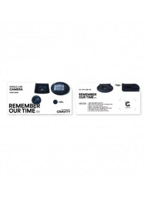 CRAVITY “Remember Our Time” Merch – Single Use Camera