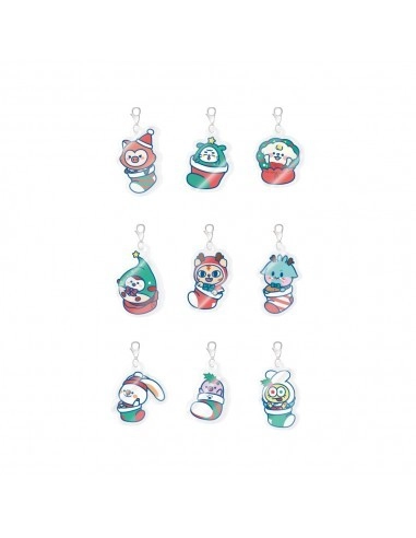 CRAVITY “WINTER CCREW” Merch - CCREW Acrylic Mini Charm Set