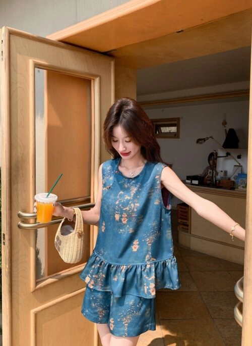 Lilac Wide Leg Casual Shorts | Maya - XG - Fashion Chingu