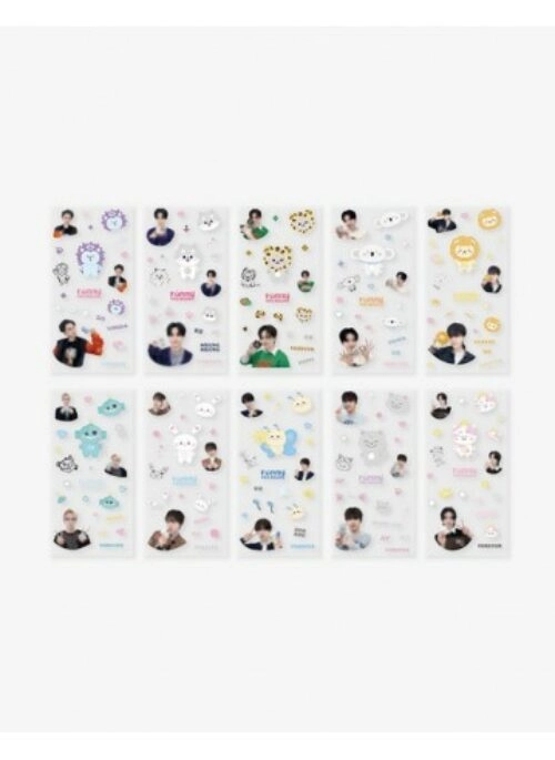 FUNNY TREASURE Merch – Clear Sticker Set